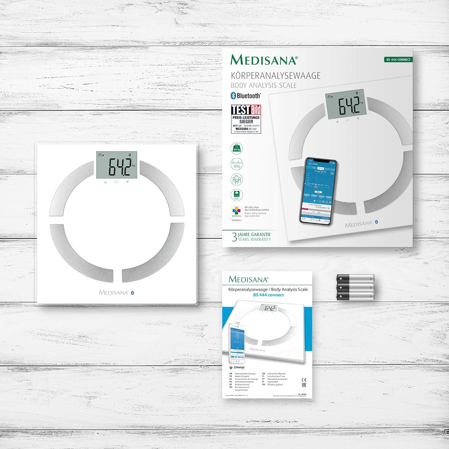 Medisana, BS 444 connect Body analysis scale
